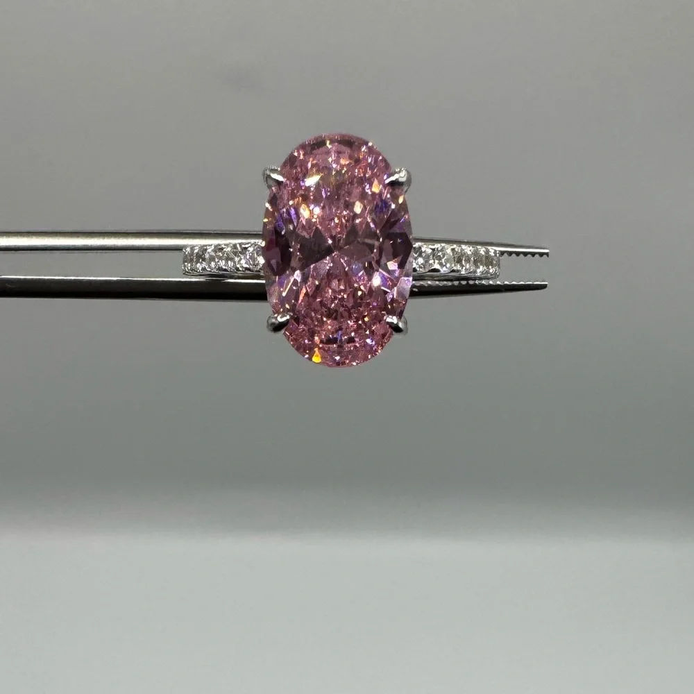 3ct Oval Sapphire Ring - Picture 7 of 14